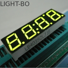 Màn hình LED màu đỏ 4 chữ số 7 màu vàng cho đồng hồ bấm giờ 500mm