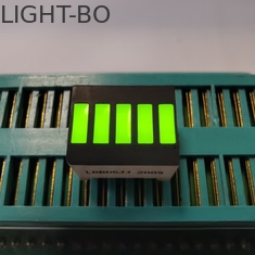 5 Segment 574nm Thanh đèn LED cathode chung để hiển thị pin
