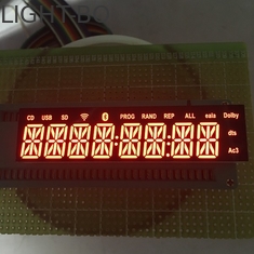 Màn hình Led chữ và số âm thanh Bluetooth 8 chữ số 14 Phân đoạn siêu đỏ Dễ dàng gắn kết